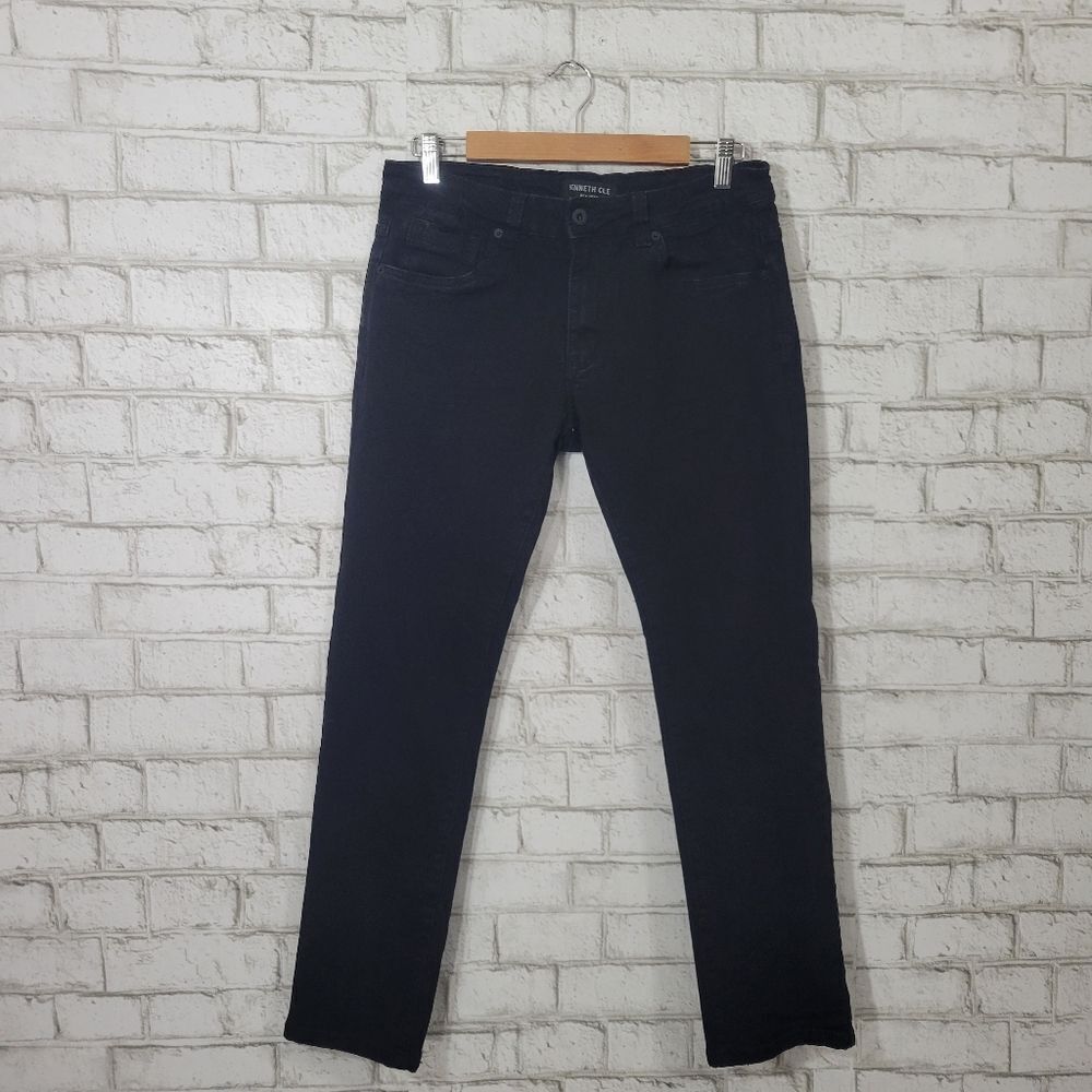 Kenneth Cole slim fit black jeans